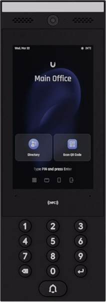 Placa de videportero Access Intercom Ubiquiti