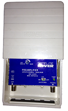 amplificador de mástil para instalaciones de antena