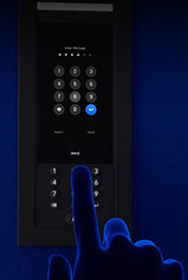 Detalle videoportero ubiquiti access intercom