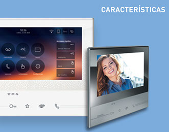 Características monitor Videoportero Tegui Clase 100