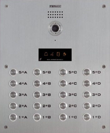 Características Placa de Videportero Fermax Marine