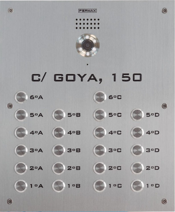 Placa de interfono Fermax Marine