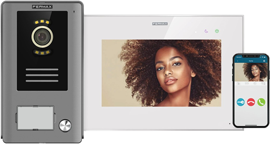 Kit de videportero Fermax Way 7 Plus para viviendas